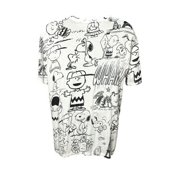Elevenparis Peanuts Charlie Brown Snoopy Graphic T-Shirt - Picture 4 of 8